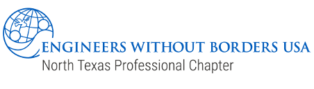 Engineers Without Borders North Texas Chapter logo in blue